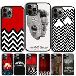 TV Series Twin Peaks Dale Cooper Phone Case Cover For iPhone 16 15 14 13 12 Pro Max mini 11 Pro Max XS X XR Plus