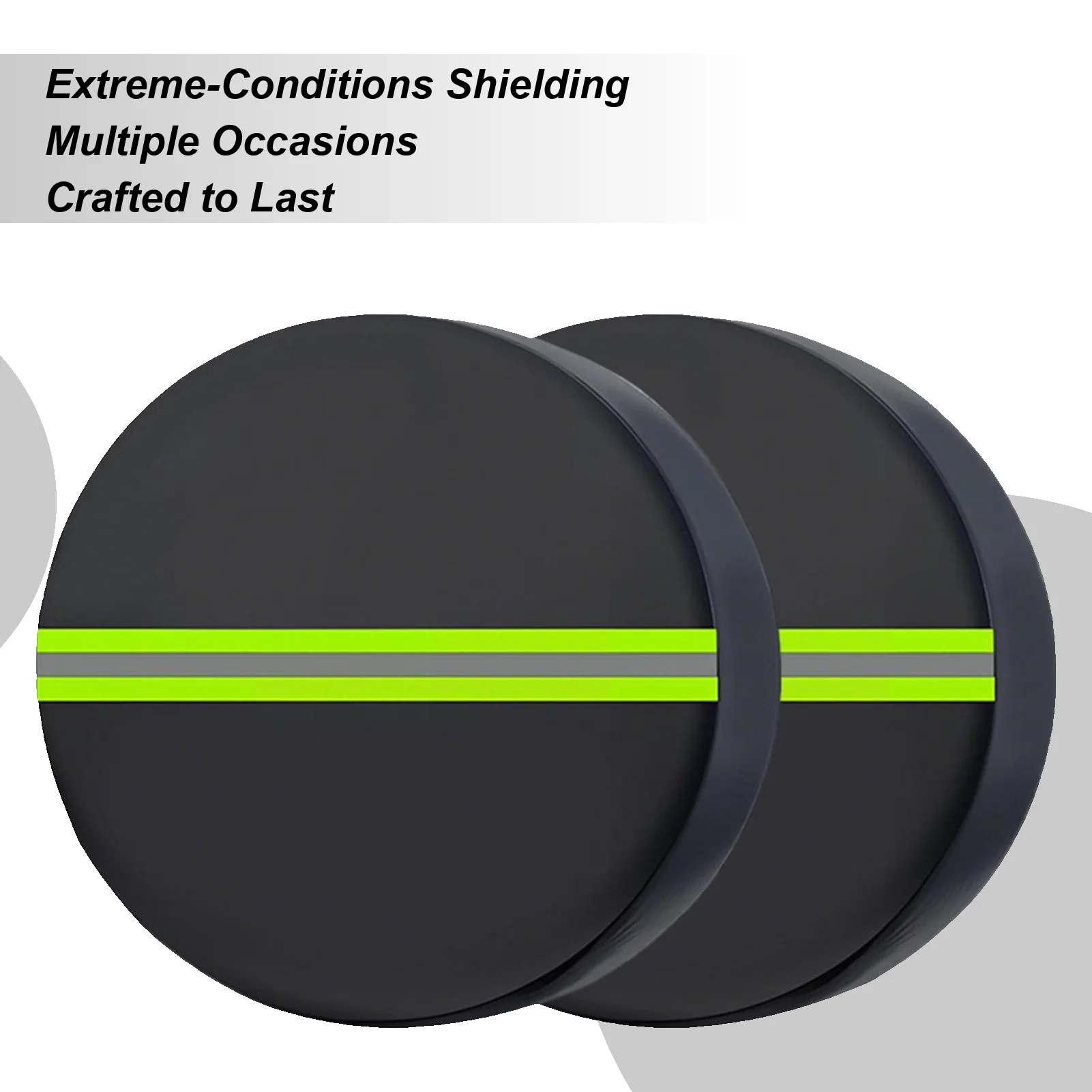 RV Tire Covers Sun Protection Tire Covers For Trailer Weatherproof Vehicle Accessories For Automotive Truck Sedans Boating Road