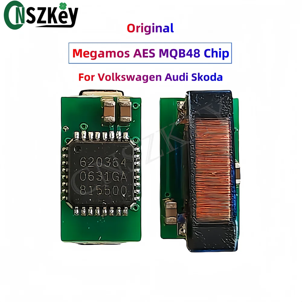 CNSZKEY New Original Megamos AES MQB 48 Transponder Anti-Theft Chip For VW Volkswagen Audi Skoda Car Keys