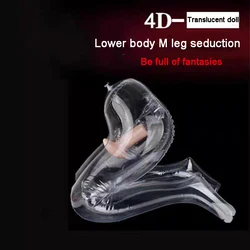 Inflatable Sex Doll Set M Pose Realistic Vagina Pocket Pussy Transparent Inflatable Love Doll Sex Doll Toy For Men Masturbator