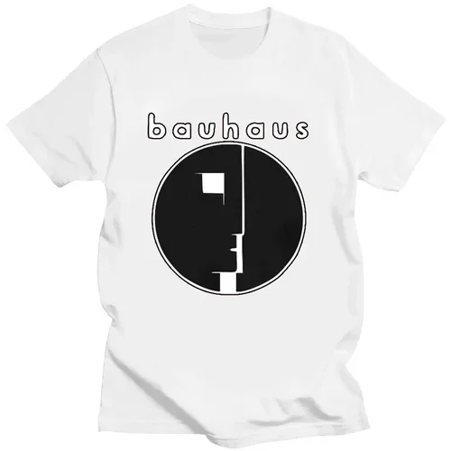 Imagen 2 del producto Camisetas para Hombre Bauhaus Post Punk Goth Rock, camisetas gráficas con cuello redondo, camisa informal para Hombre, camiseta clásica de gran tamaño a la moda, Ropa para Hombre
