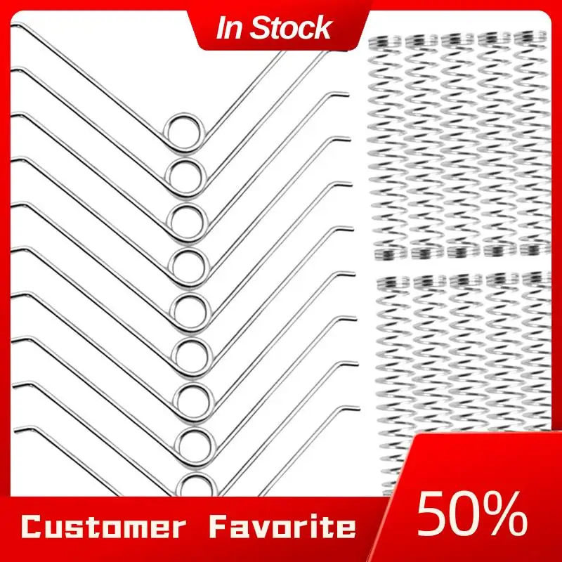 

Top Sale 20Pcs Pruning Parts Metal Pruning Shear Springs Silver Tree Pruner Spring Garden Pruner Spring