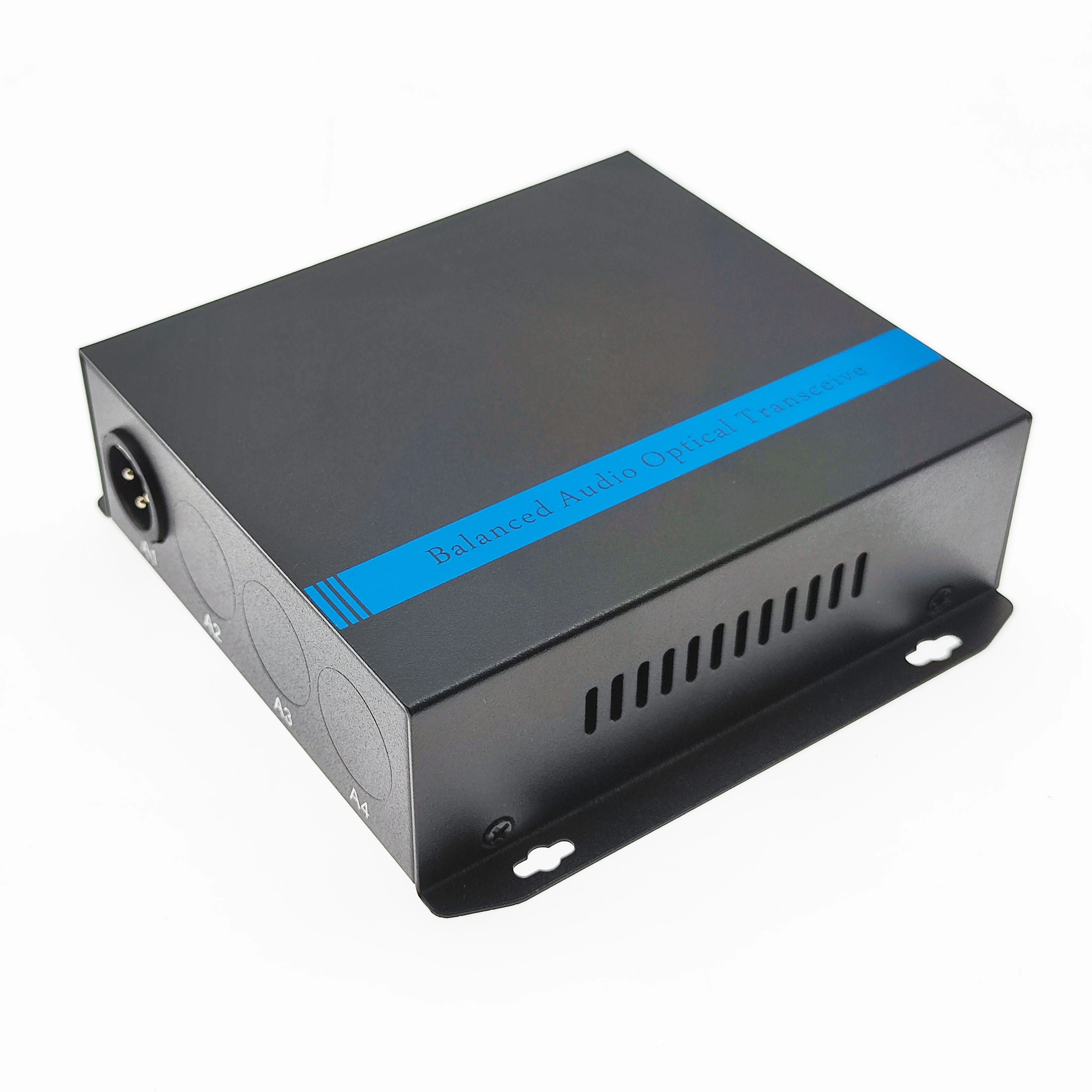

1/2/4/8CH 1310/1550nm Single Fiber 20km FC/SC XLR to Fiber Converter Balanced Audio Converter