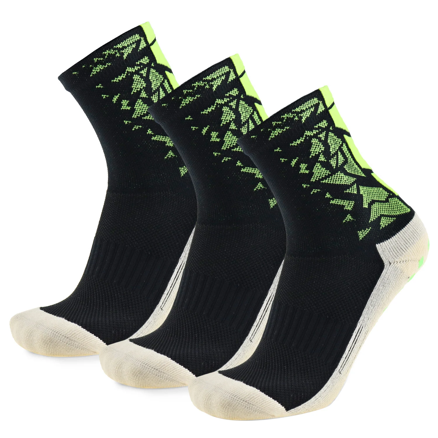 

Men's Non Slip Basketball Socks Sports Grip Athletic Long Socks for Basketball Soccer Volleyball Running Trekking Hiking,