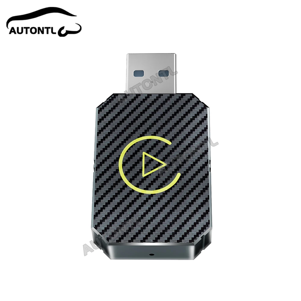 

AUTONTL Wireless Carplay Android Auto Adapter USB Car Dongle Plug&Play CarPlay AI Box BT WiFi for Wired CarPlay/Andriod Auto Car
