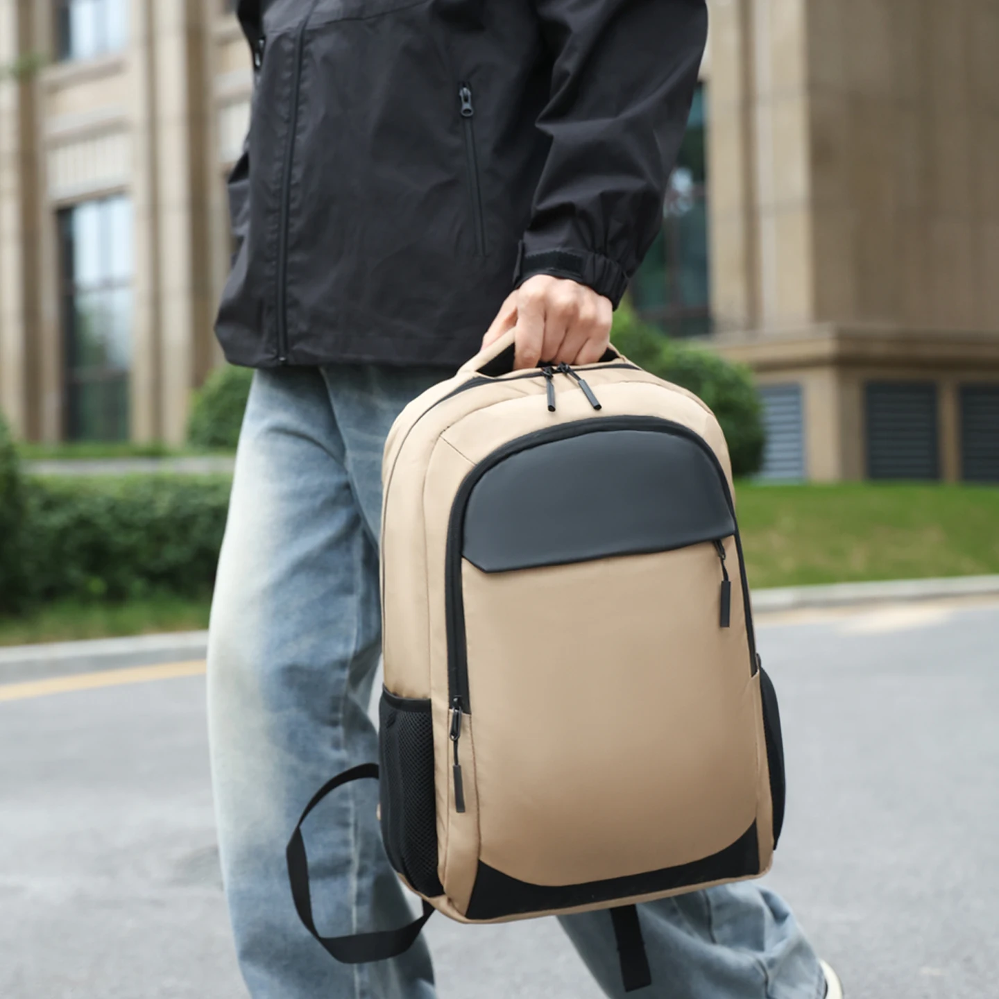 متعددة الوظائف مقاوم للماء ذات سعة كبيرة الأعمال الجديدة الترفيه الرجال على ظهره سعة كبيرة حقيبة سفر الموضة حقيبة ظهر للكمبيوتر