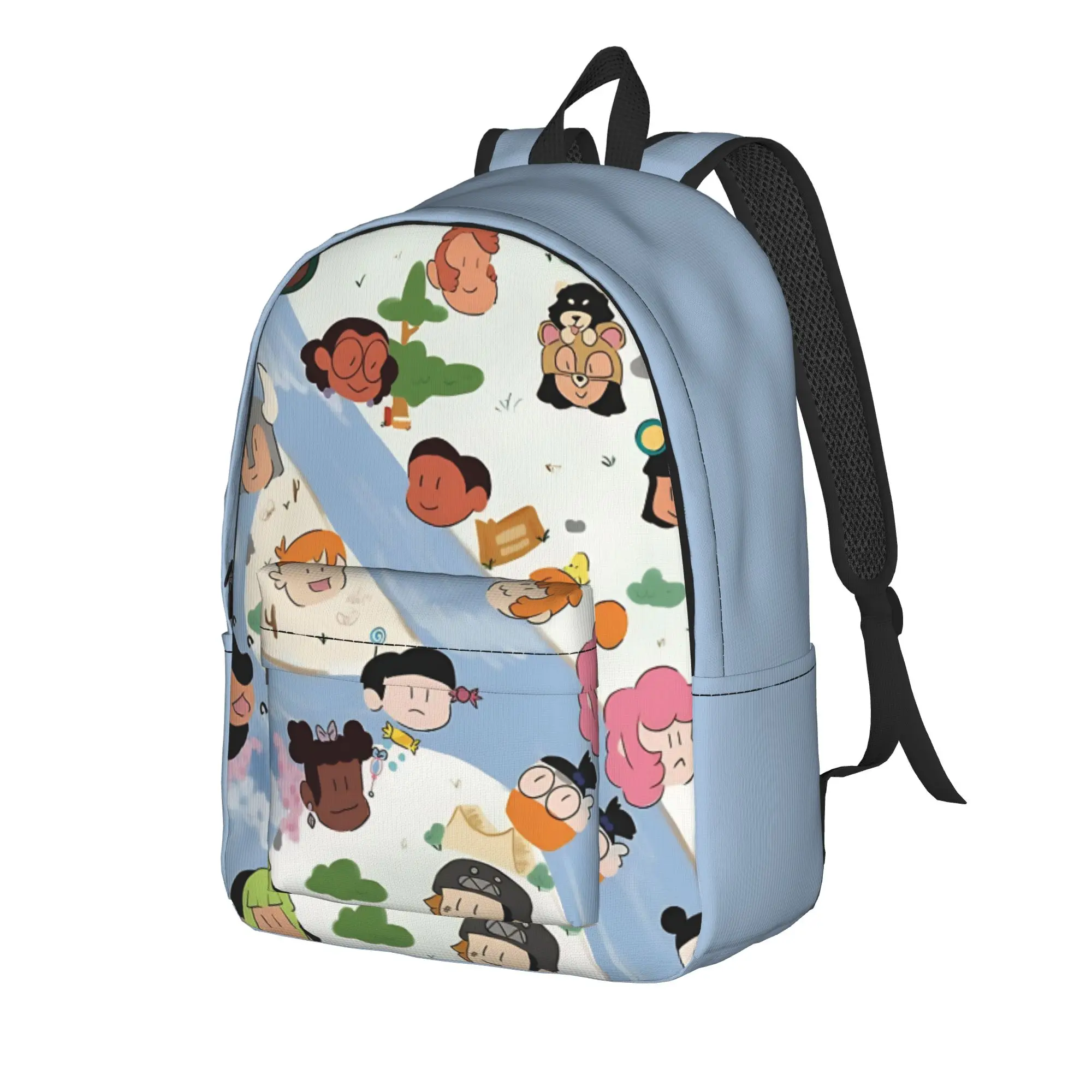 Craig of the Creek Backpack Back to school season retro chibi cartoon  Adjustable Strap Backpack