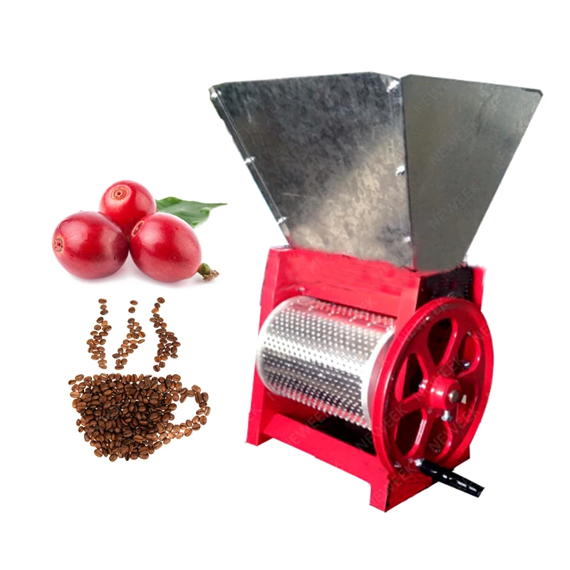 NEWEEK precio de fábrica mercado de Kenia pequeña máquina peladora de cacao descascaradora de granos de café desgranadora de Cacao
