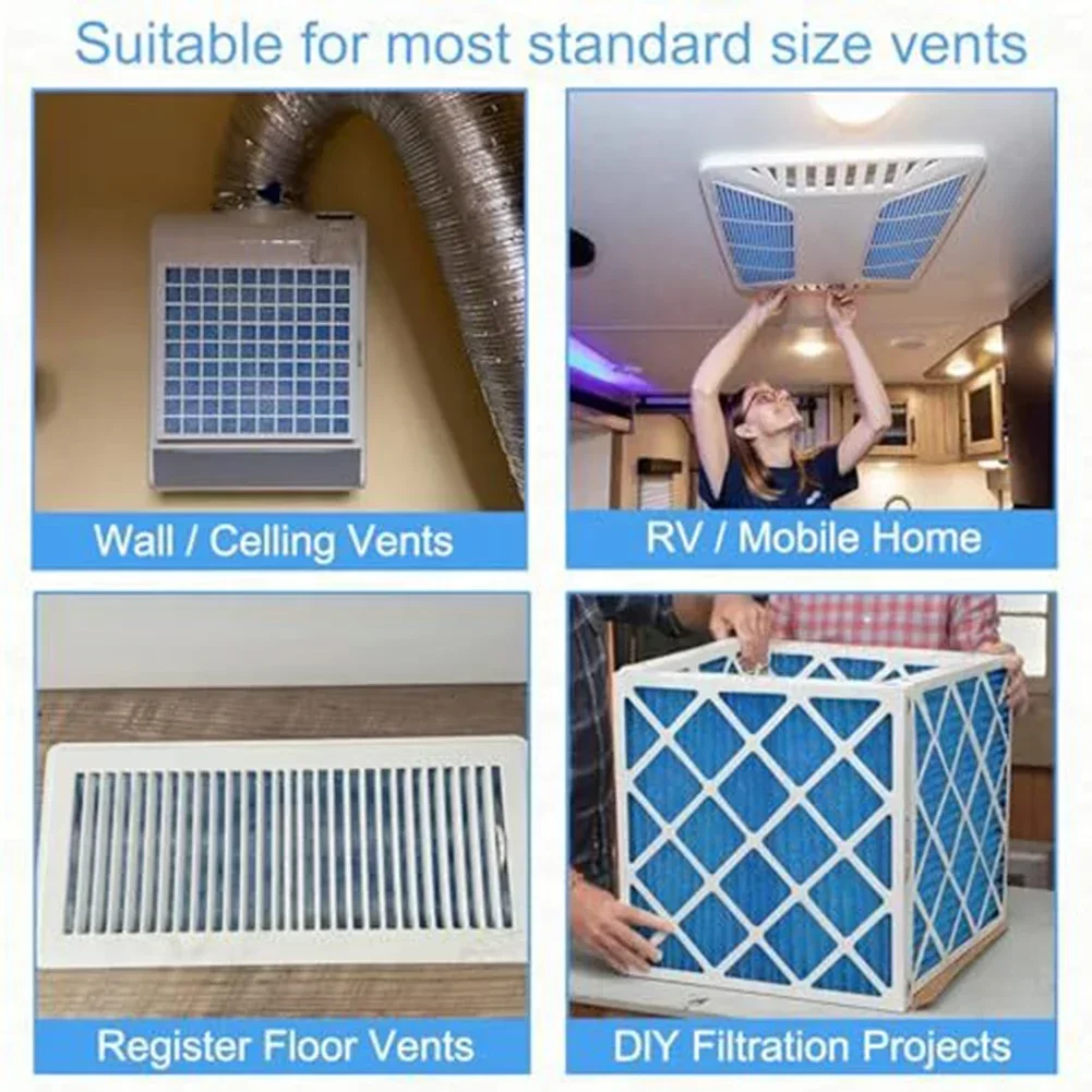 230cmx30cm Reusable Vent Filter Cotton Air Conditioner Replacement Filter Cotton Household Improvement Cooling Systems Part