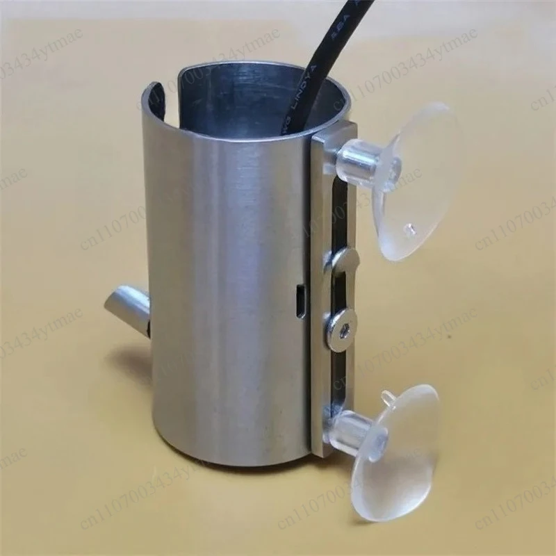 Electric Aquarium Oil Film Processor Stainless Steel Mini Internal Filter Pump Fish Tank Oil Remover Cleaning Accessory