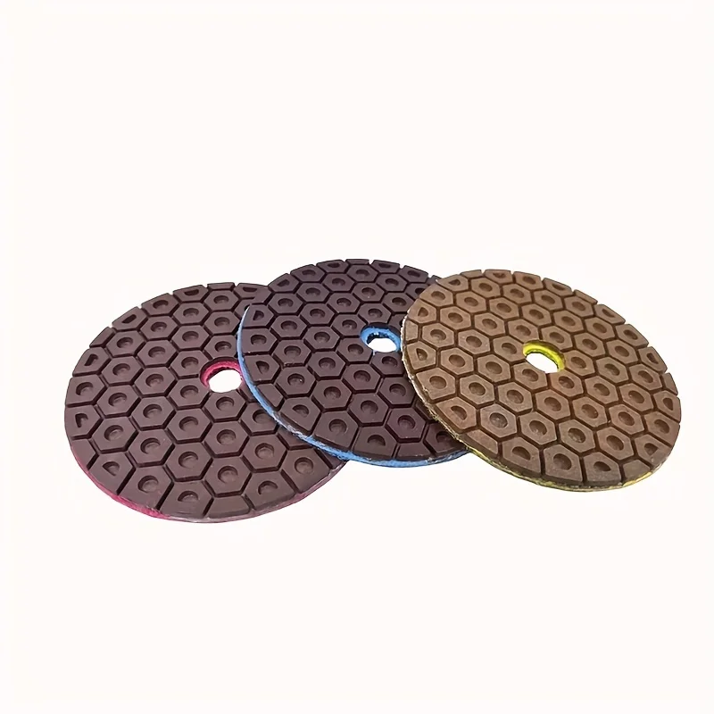 1PC 4 Inch Diamond Metal Polishing Pads Copper Bond Grinding Wheel Floor Sanding Disc for Concrete Granite Marble Stone