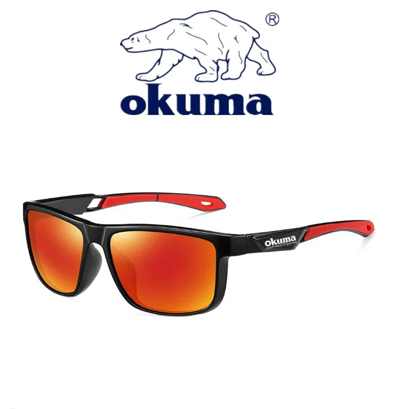 New OKUMA Outdoor Polarized Sunglasses UV400 Men's and Women's Sports Color Changing Driving and Riding Sunglasses - Detail 1