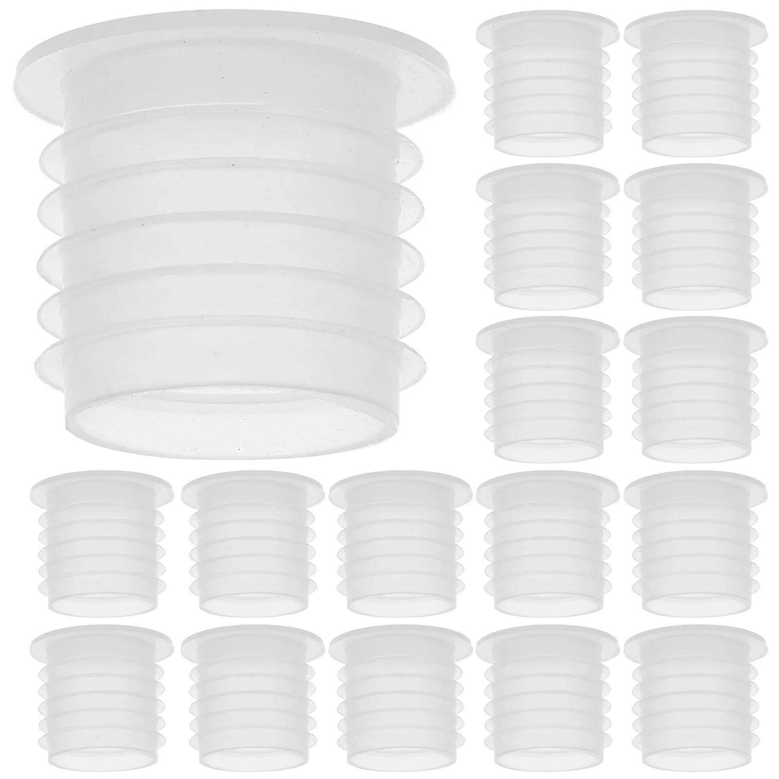 

100 Pcs Bottle Inner Plug Stoppers Salt Pepper Shaker Plugs Planter Box Hole Cork Decanter Ink Caps Tattoo Cups Replacement