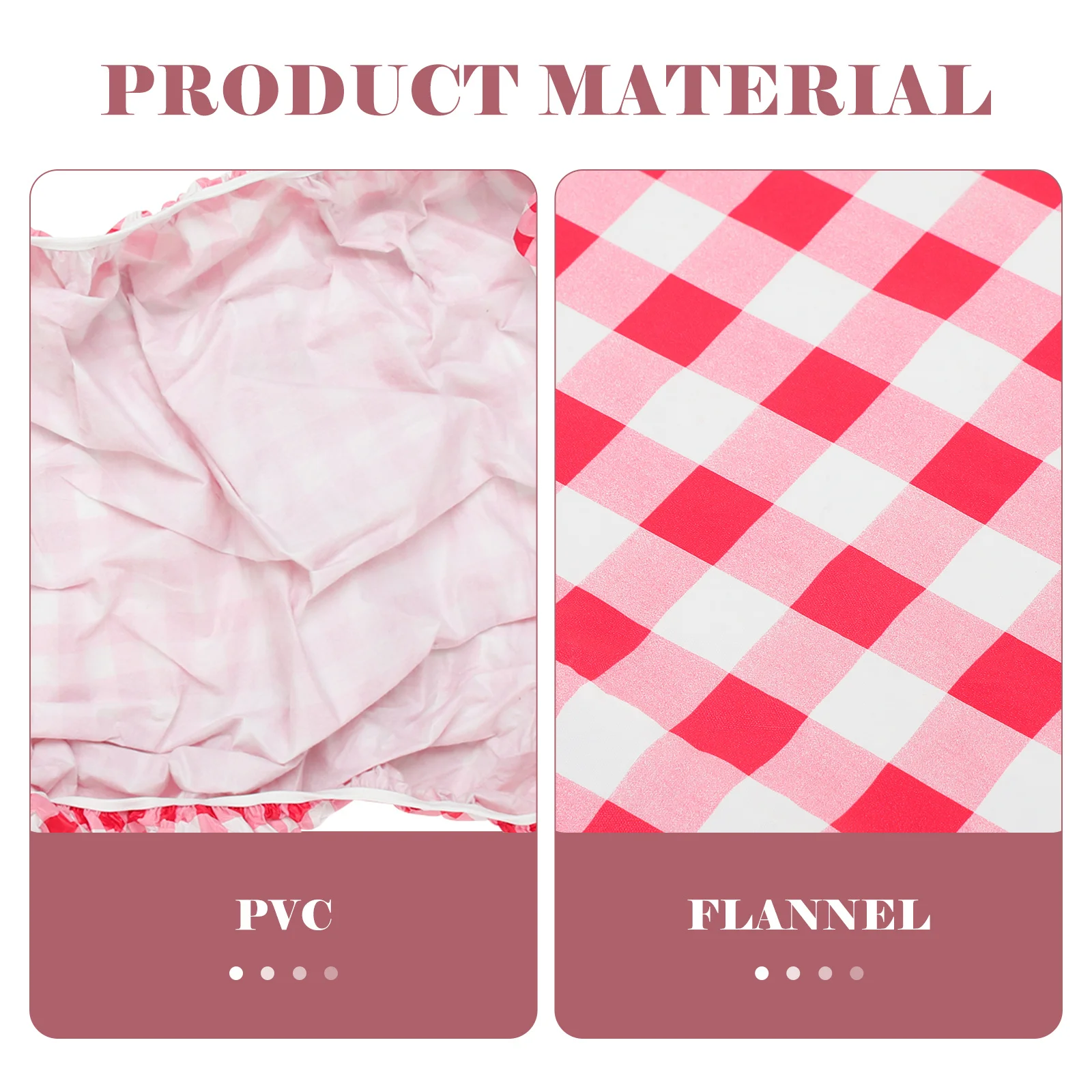 مستطيل الأحمر نزهة غطاء الطاولة مقاوم للماء المجهزة مفرش المائدة الفانيلا التخييم في الهواء الطلق الجدول غطاء للحماية ديكور