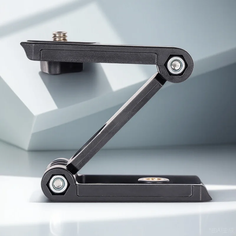 

Plastic Phone Clip Camera Holder Z Type Pan Bracket Compatible Tripod Stand Mobile PhoneBracket Durable Safe Long Use