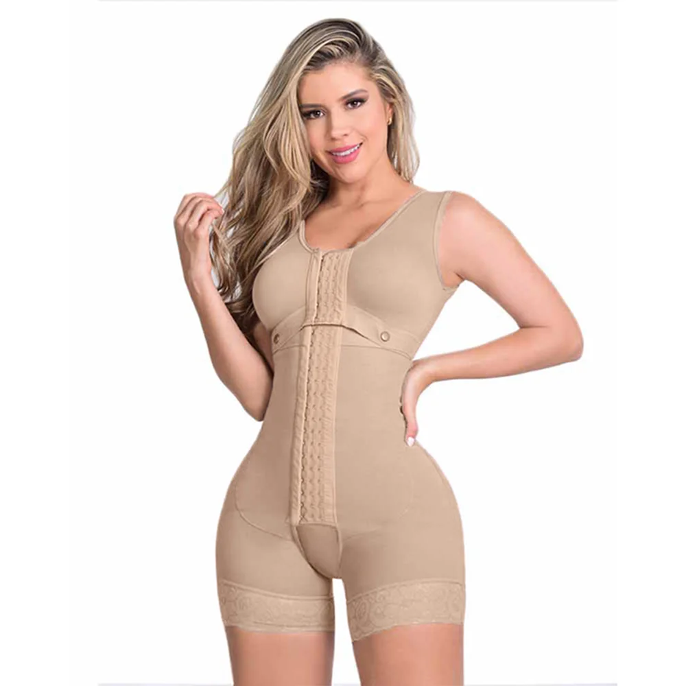 Modeling Girdle for Women High Compression Shapewear With Hook And Eye Slimming Bodysuit Fajas Colombianas Flat Belly Shaper