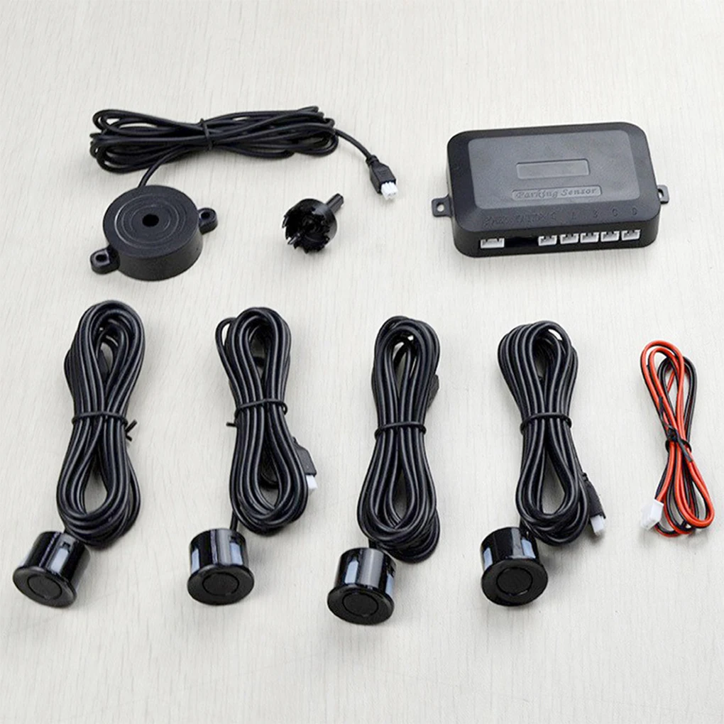 Car Sonic Parking Sensor Portable 12V DC Cable Power Modified Park Aid Part