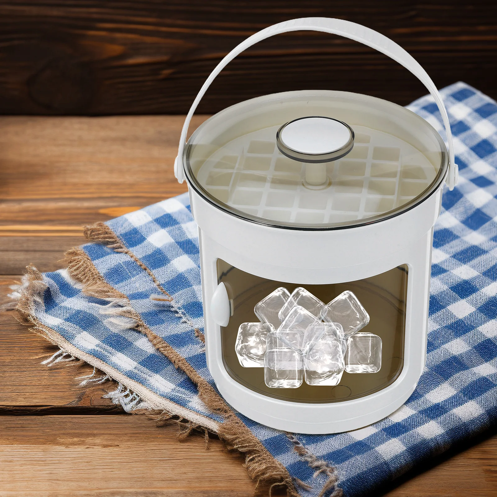 

Cube Tray With Lid Stackable Small Cube Trays For Freezer Storage Bin Mold Making Box For Juice Coffee Ice Cubes Plastic