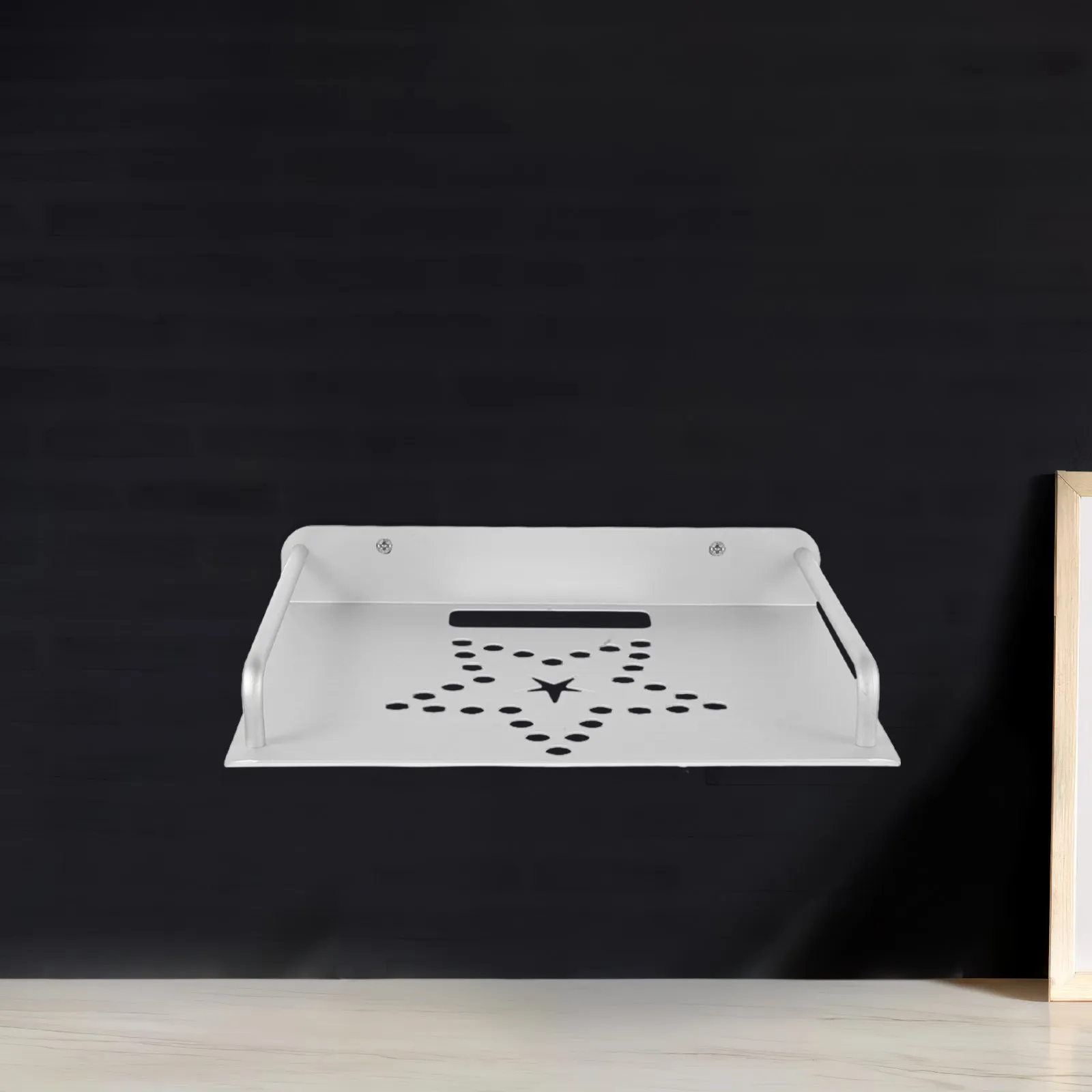 

Настенный держатель для проектора из аэрокосмического алюминия, кронштейн для роутера, полка для кабель-бокса, органайзер для проектора в переговорной комнате