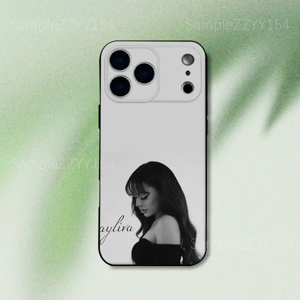 아이리바 인 리베 가수 아이폰 케이스 (아이폰 17, 16, 15, 14, 13, 12, Pro, Max, Plus, E, SE4, Air, Mini) 블랙 소프트 펀다