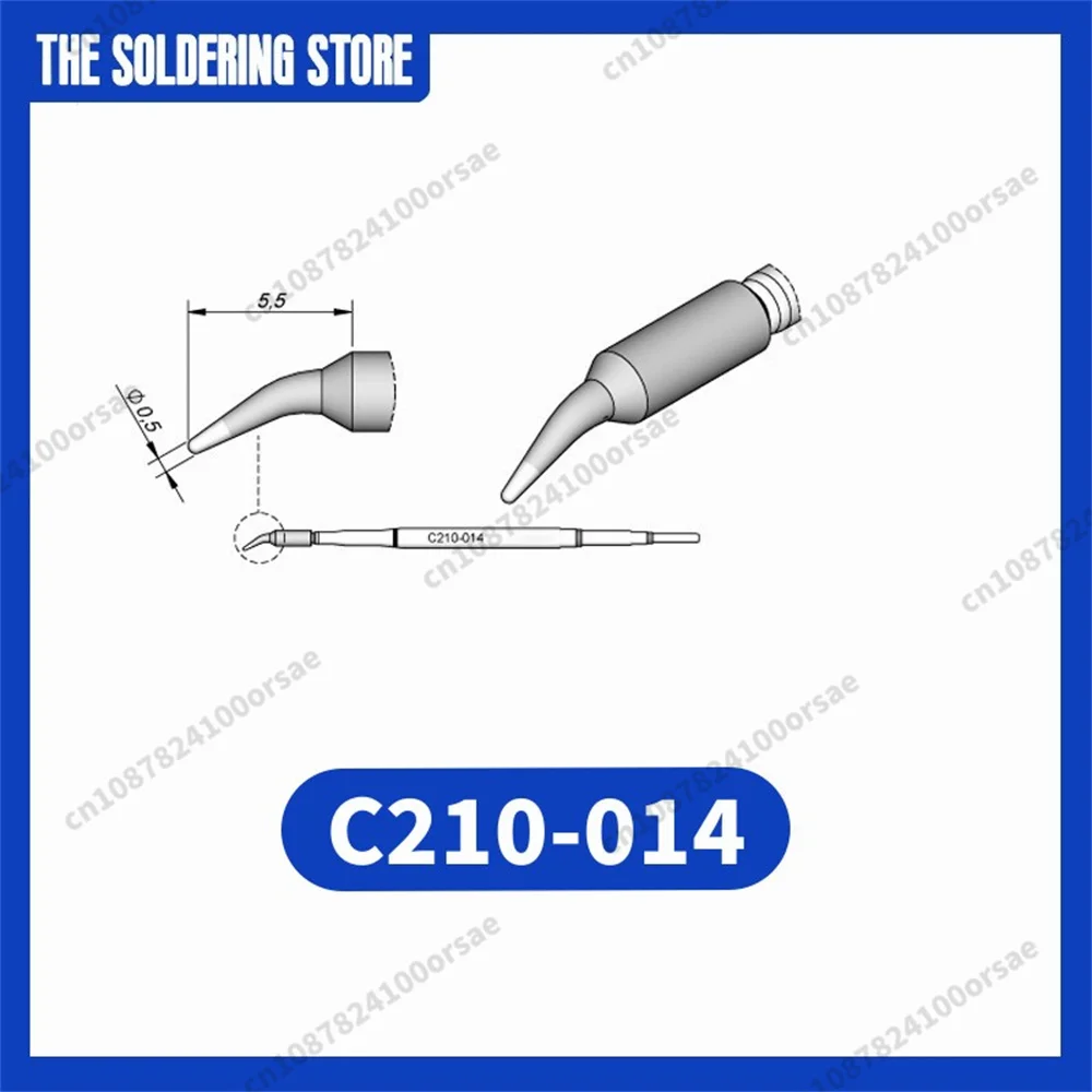 

C210 014 Cartridge for JBC SUGON AIFEN T210/T26 Soldering Handle, жало C210 Tip Replacement Accessory Tool