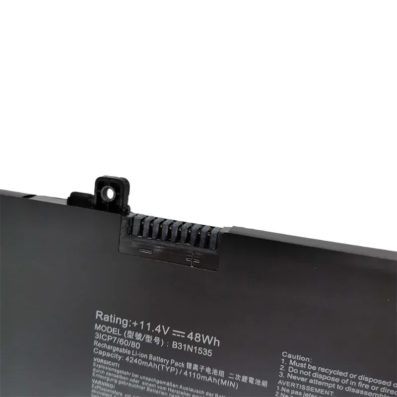 ل Asus ZenBook UX310 UX310UA UX310UQ UX310UF UX410 UX410UA UX3410UA UX410UQ U4000U U400UQ B31N1535 استبدال بطارية الكمبيوتر المحمول