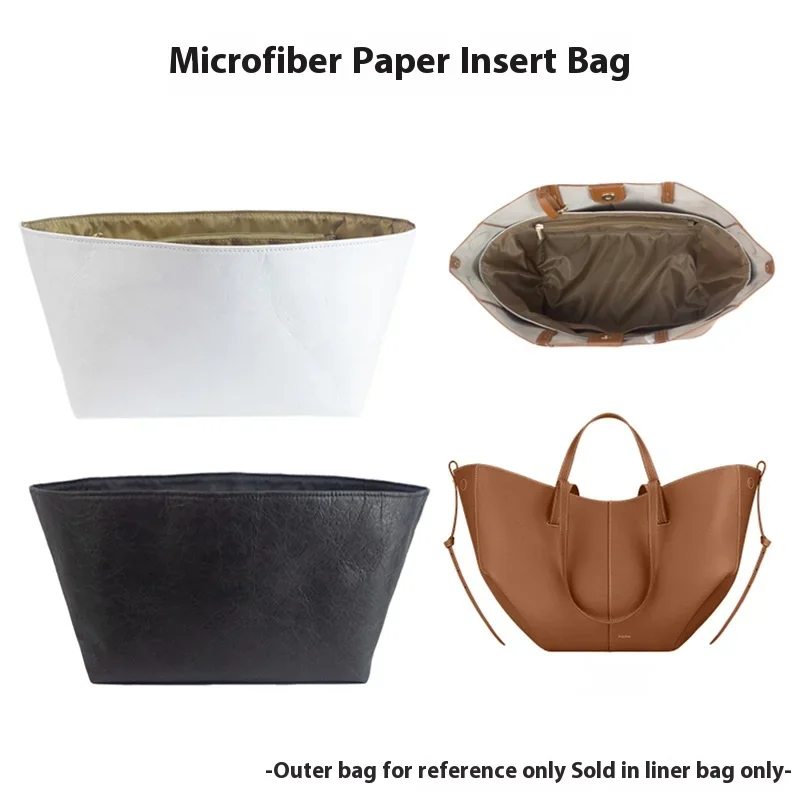 Dupont Lining Storage Pouch And Organization Inner Liner Purse Fit Cyme Mini Tote , Insert Organizer For Cyme Tote Bag