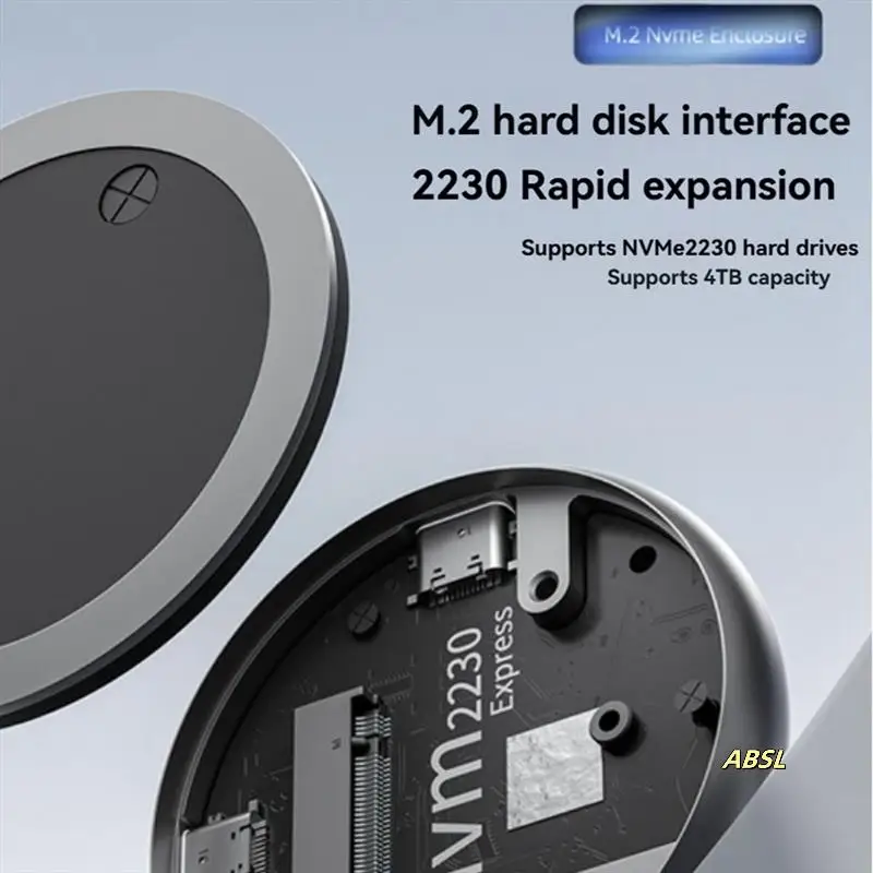 Magnetic 2230 M.2 Nvme SSD Enclosure 2230 M.2 Nvme SSD Enclosure USB-C External Case