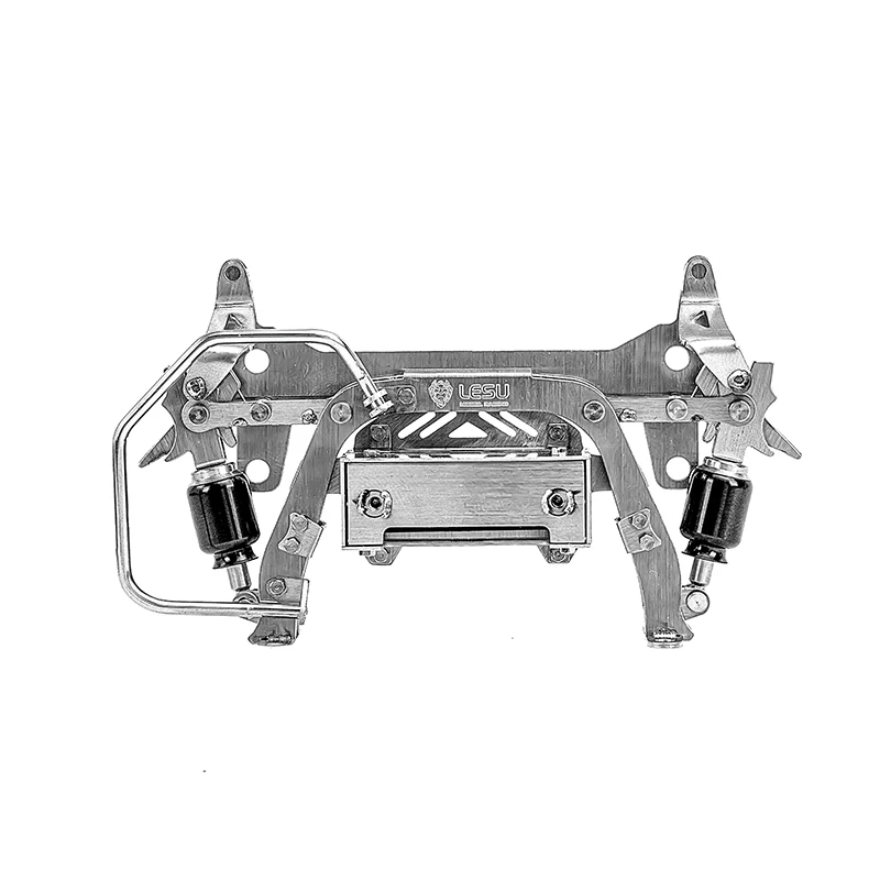 Fibbia da cabina con contatti elettrici in metallo per scala 1/14 Tamiya 770S RC trattore camion camion auto modello telecomando parte