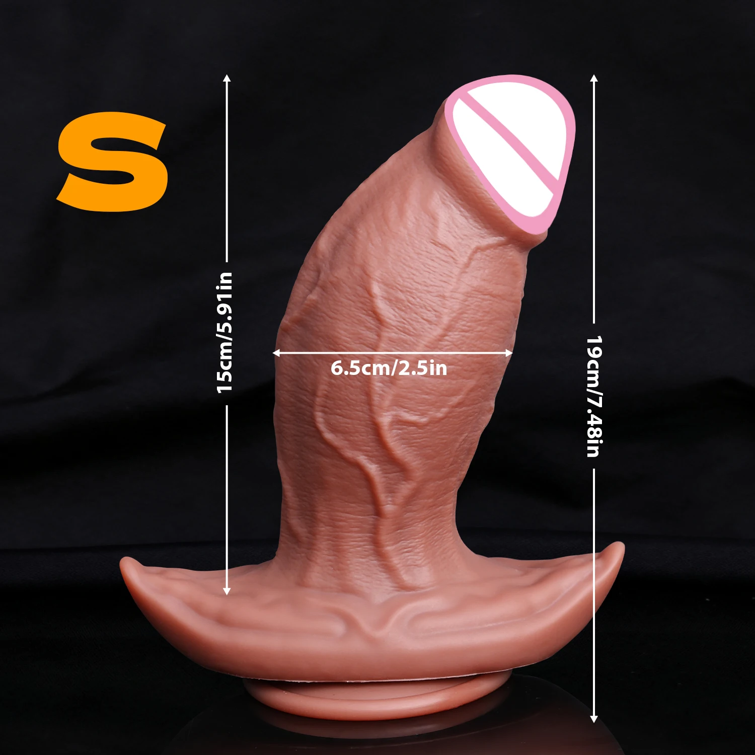 Thick Realistic Silicone Dildos Big Glans Testicle Prostate Clit G-Spot Stimulator Vagina Massage Penis Adult Sex Toys for Women