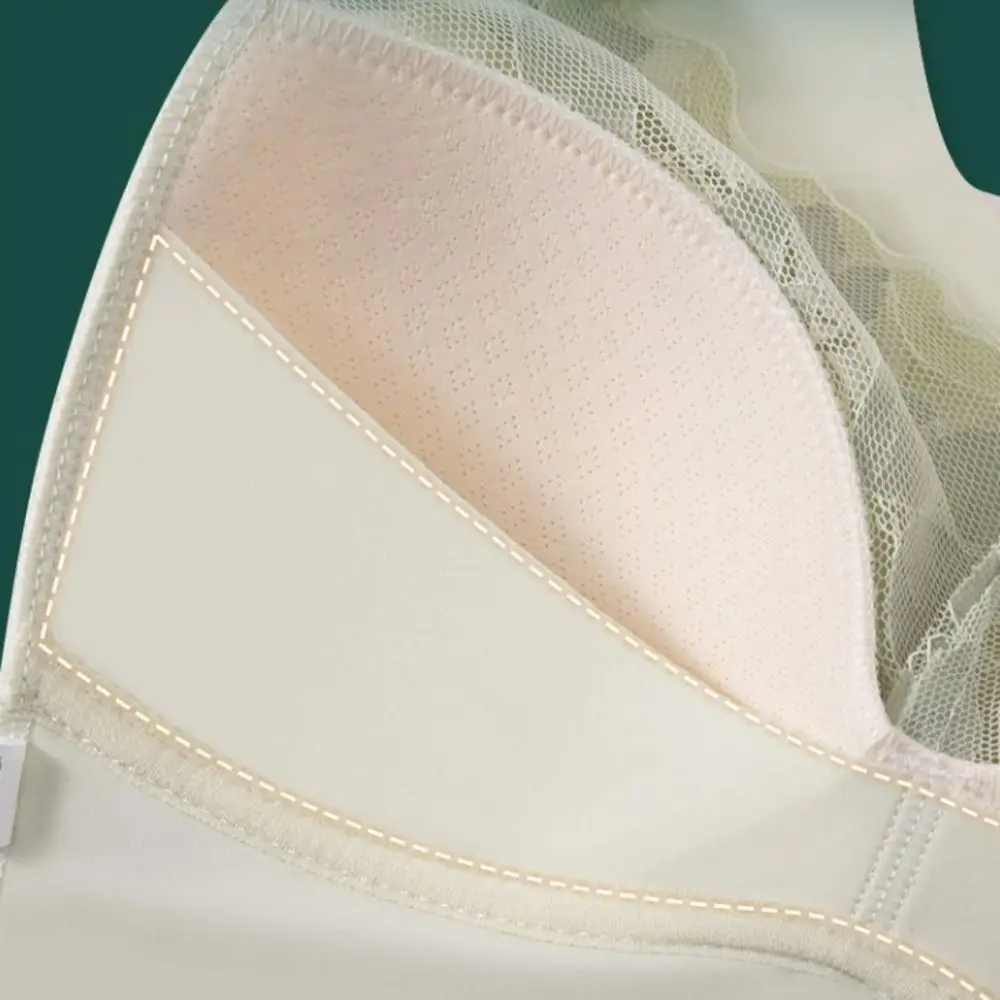 مريحة ورقة الدانتيل العميق الخامس حمالات الصدر Bowknot الزركون حمالة للنساء سلس الملابس الداخلية رفع حمالات الصدر الجري #4