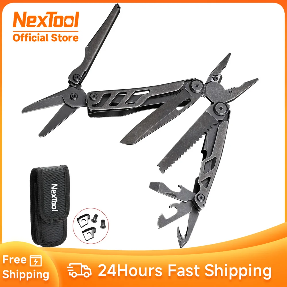 

NexTool New Hand Tools Flagship Pro 16 in 1 Multi-tool edc Outdoor Plier Knife Saw Bottle Opener Screwdriver Scissors Multitool