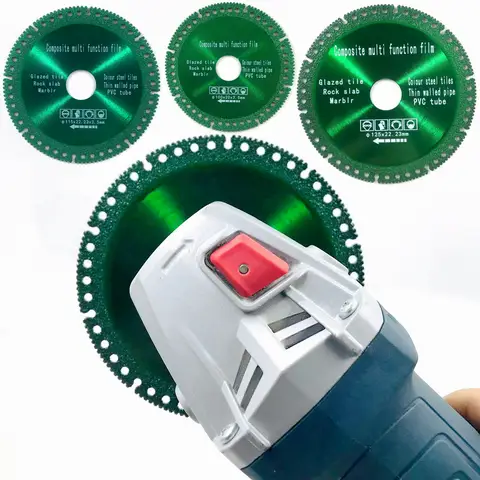 115/125mm 브레이징 다이아몬드 톱 블레이드 커팅 디스크 22.23mm 강철 금속 석재 주철 강철 보강 알루미늄
