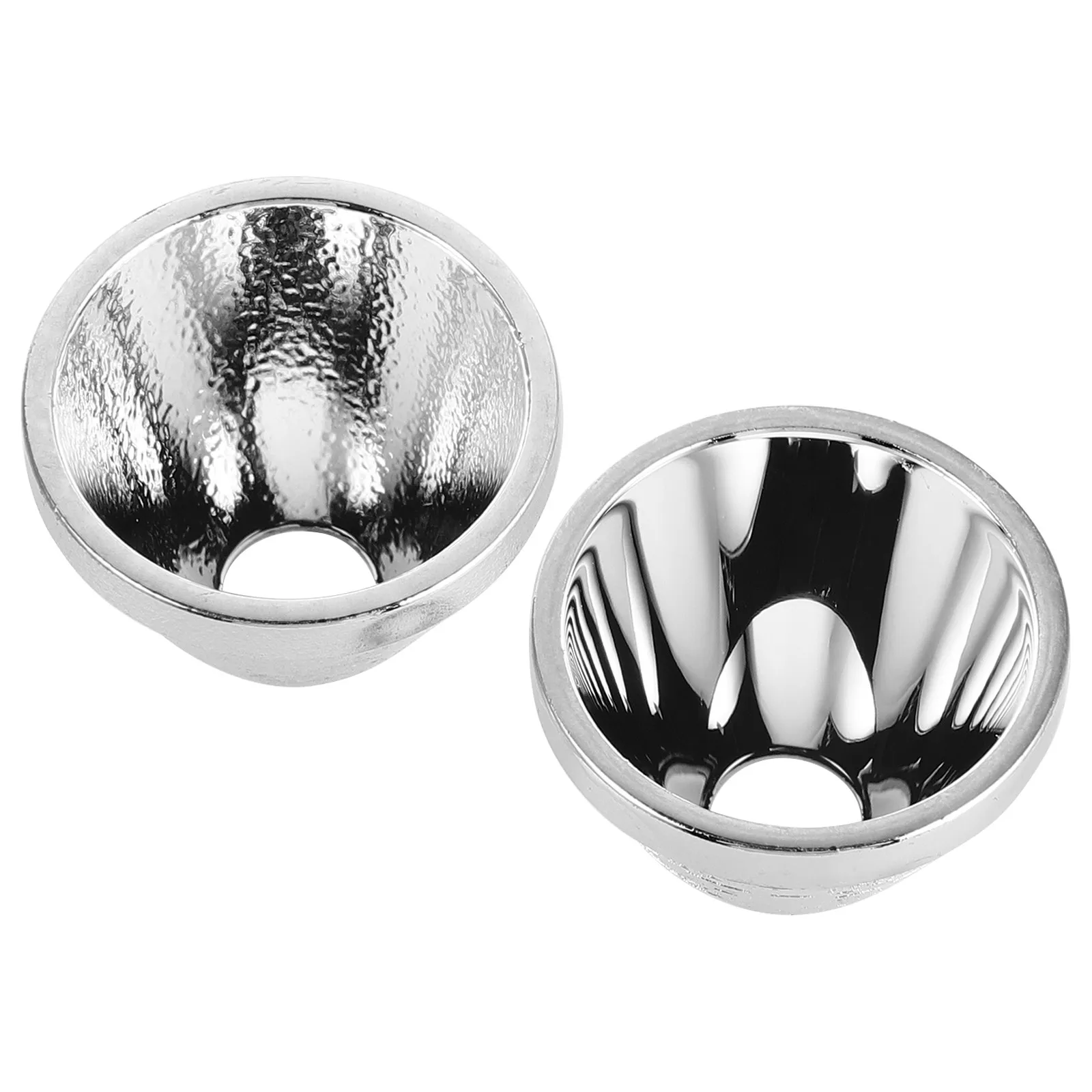 2Pcs LED Light Reflector Cups Aluminum Alloy Flashlight Reflector Accessory Part Efficient Heat Dissipation Spotlight Shade view 6