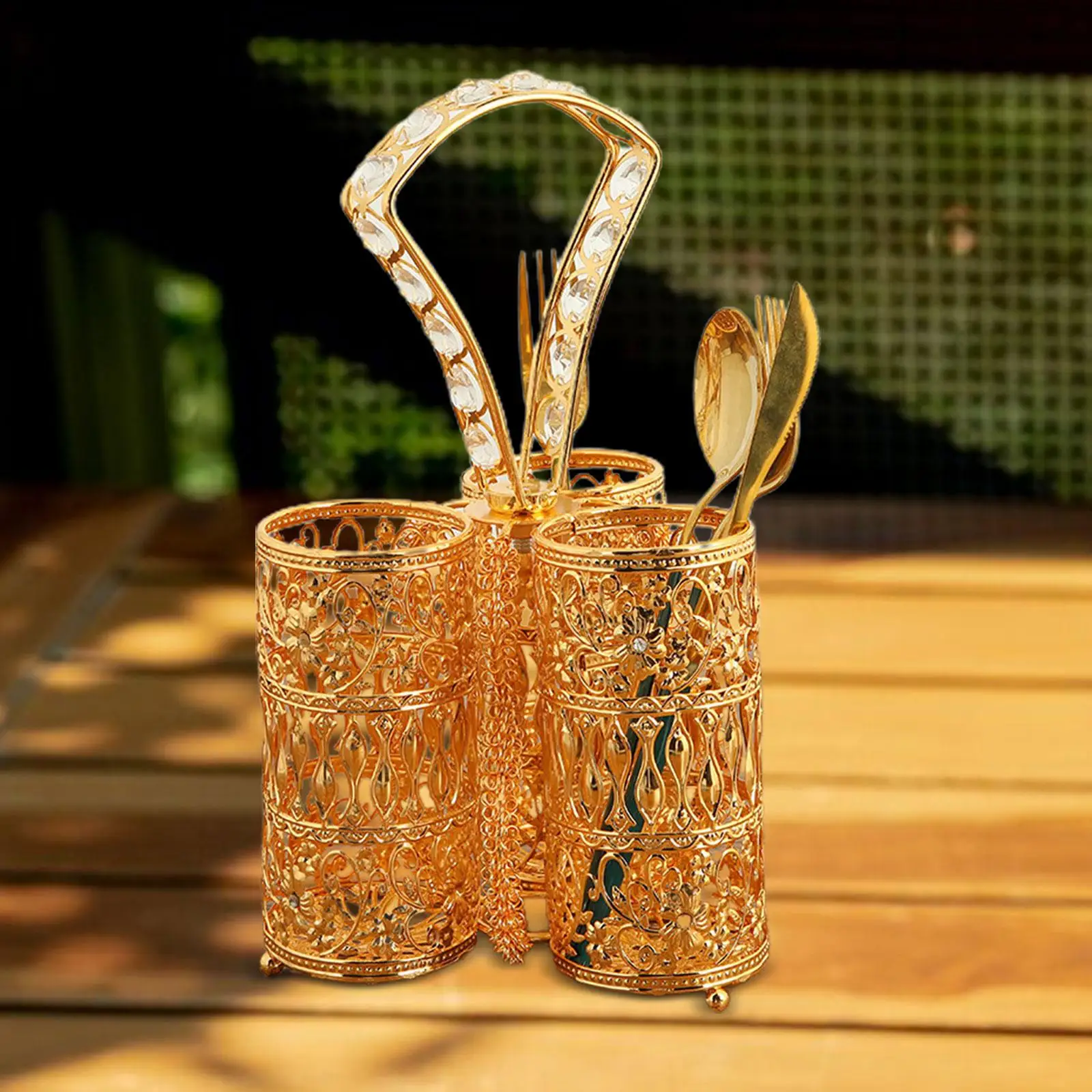 

Держатель для кухонной утвари, металлическая вилка, органайзер для ложки, органайзер для столовых приборов, декор для обеденного стола, столовое серебро, стойка для столовых приборов, держатель для палочек для еды