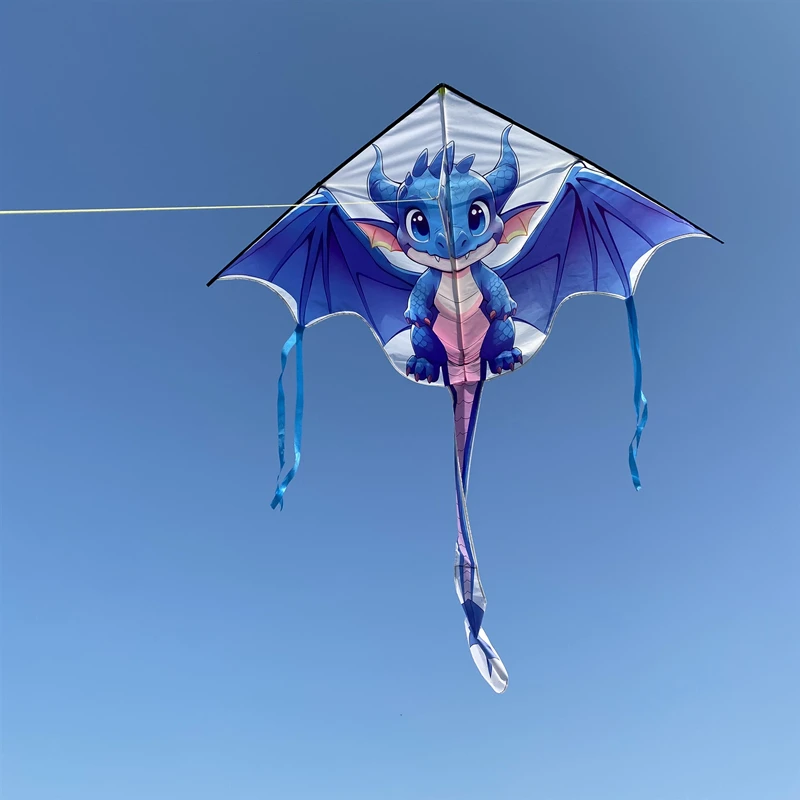 Dragon kites Children kites flying ripstop nylon fabric outdoor fun toys sports beach kites factory weifang papalote windsurf