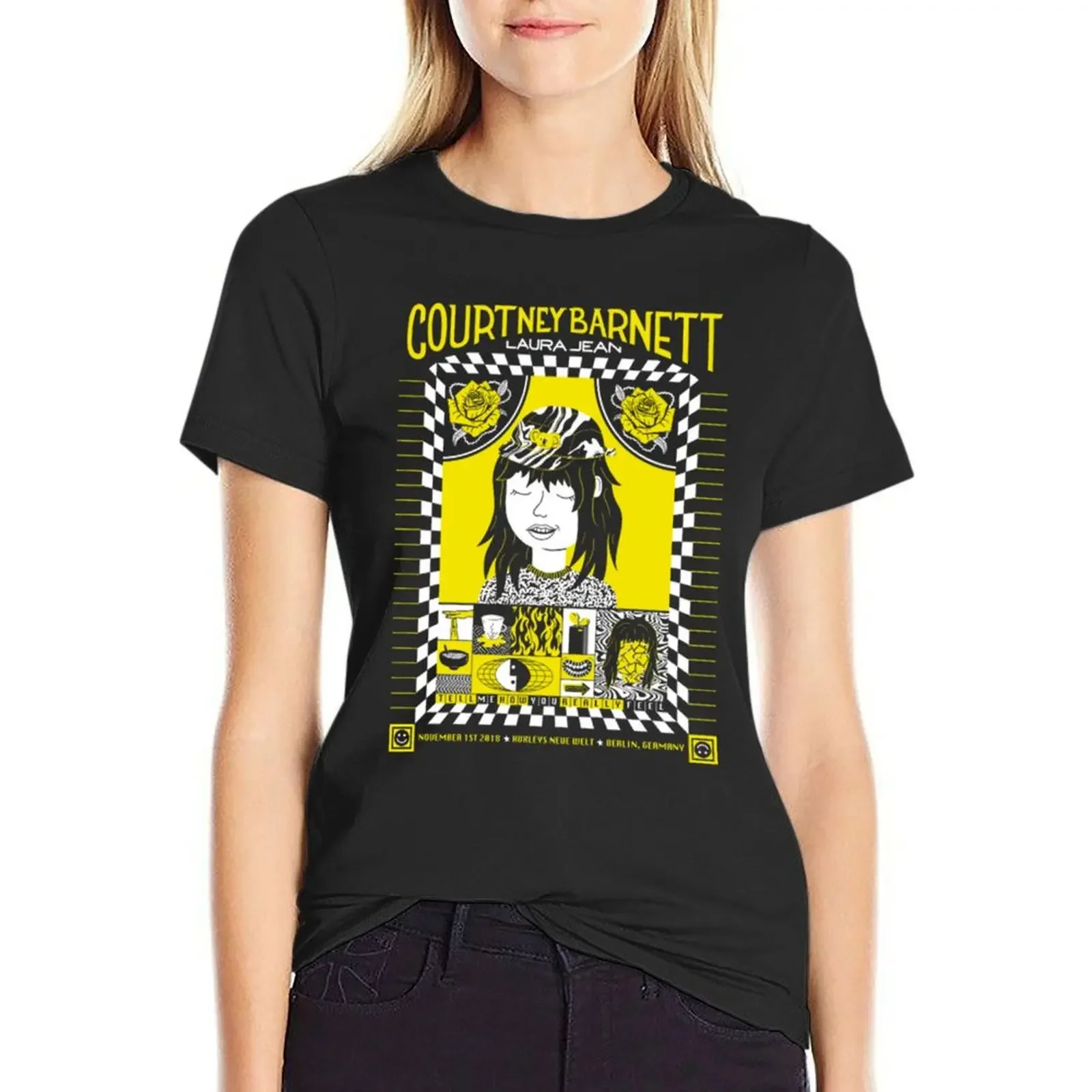 

Courtney Barnett - Best barnet T-Shirt korean fashion plus size tops tees Female clothing designer clothes Women luxury
