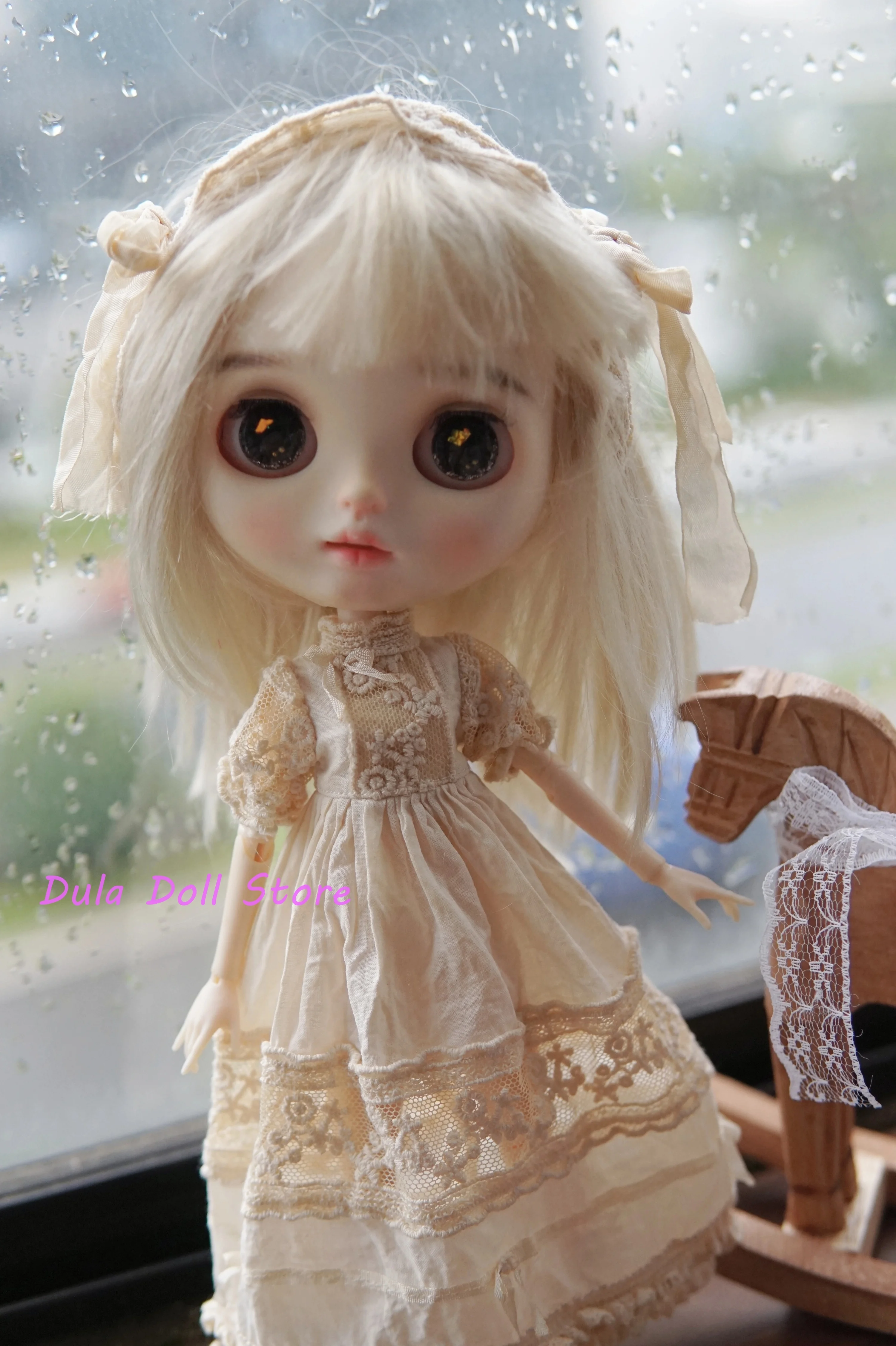 

Dula Doll Clothes Vintage tea dyed long skirt Blythe ob24 ob22 Azone Landoudou Landazz 1/6 Doll Accessories