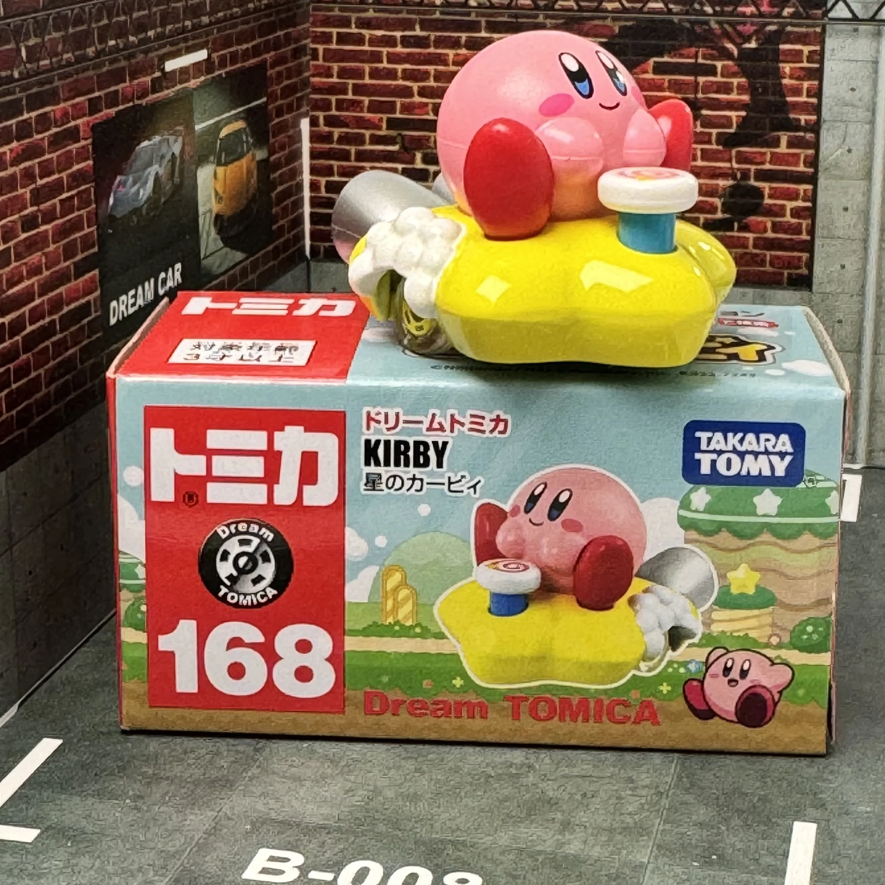 TAKARA TOMY Dream Tomica No.168 Kirby 4 Cm Actie Auto Legering Speelgoed Motorvoertuig Diecast Metaal Model Kinderen Kerstcadeau speelgoed voor Jongens