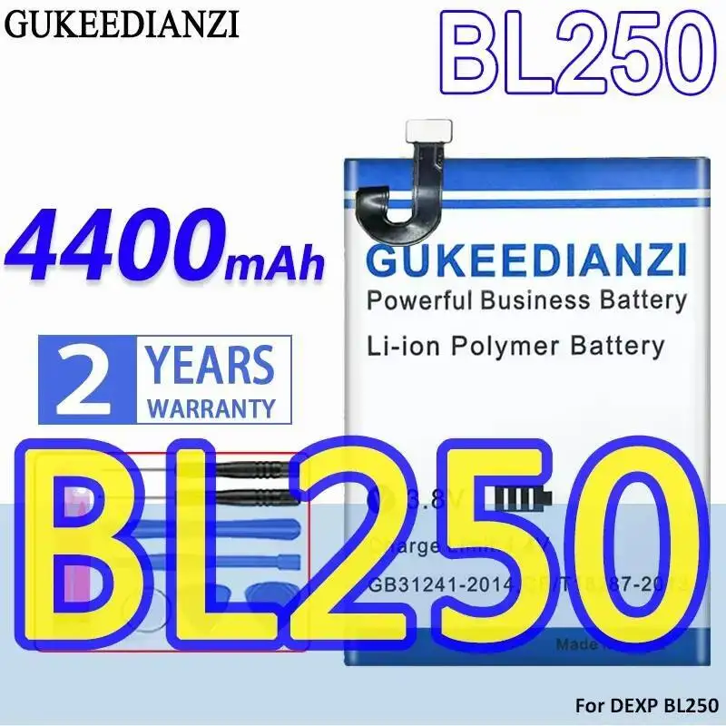 

High Compatibility For Dexp BL250 4400Mah Mobile Phone Battery
