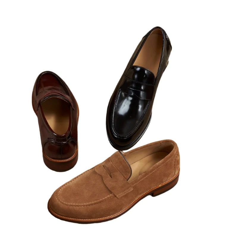 

Comfortable Oxford Leather Shoes for Men, Classic Business Shoes for Work Men's Luxury Leather Trendy Oxford Dress AL1701