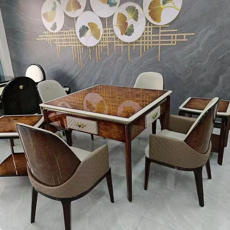 طاولة ما جونغ، شطرنج من الخشب الصلب وغرفة بطاقات، مبيعات المصنع مباشرة أوتوماتيكية بالكامل