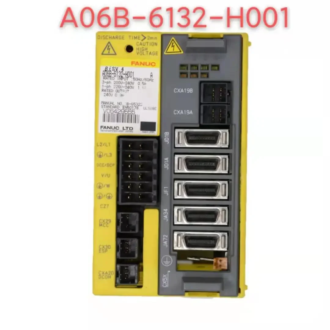 

Used Fanuc Servo Drive A06B-6132-H001 Amplifier Module For CNC Machine