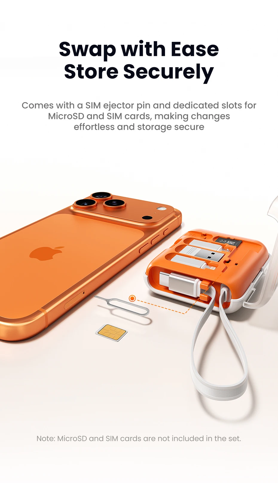 Toocki PD100W Einziehbares Schnellladekabel-Set mit verstecktem Telefonständer & Multi-Adapter für iPhone 16 15 Samsung S23 Xiaomi – Detail 11
