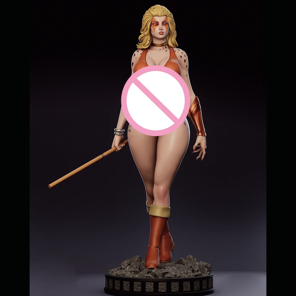 

NSFW Leopard Cat Sexy Girl Resin Model Kit 3d Print Doll 1/24 Unassembled Resin Figure Statue Kit Unpainted Toy Gk Plaything Set