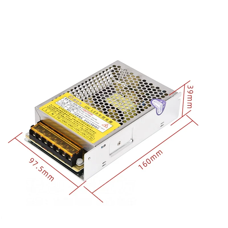 MLF-150N-12V DC Output 12V/12.5A LED Light Power Supply Box Game Console Vending Machine Transformer