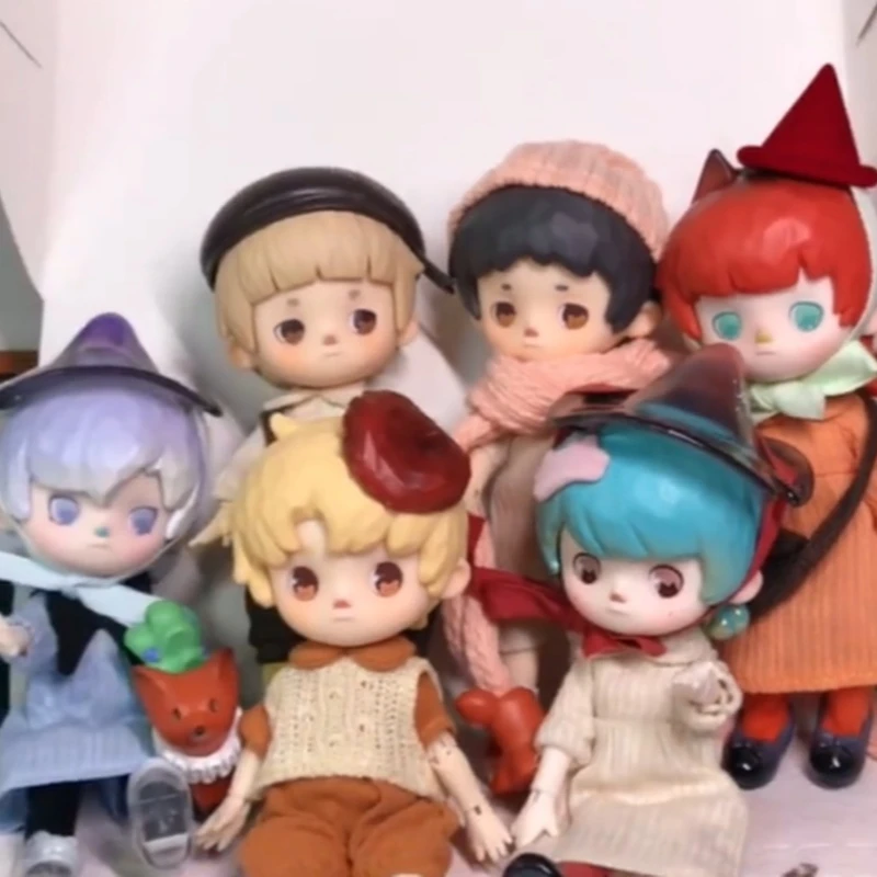 

New Penny Box Puppet Series Blind Box Painter Devil Girl Аниме Модель Кукла Obtisu 1/12bjd Фигурка Декор Игрушка Индивидуальный Подарок