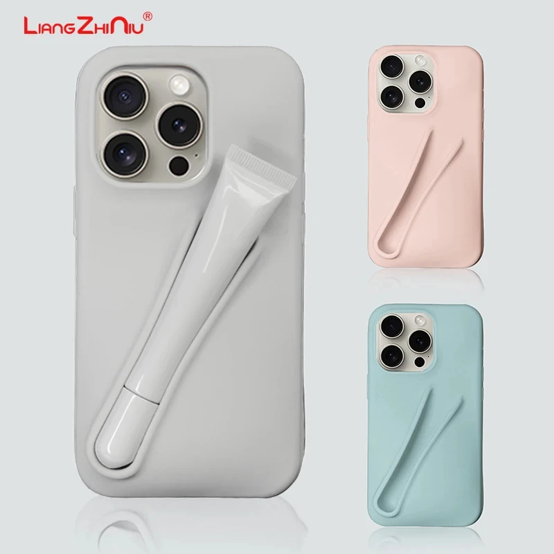 Funda minimalista de Color sólido para iPhone, funda de Rode para iPhone 16, 15 Plus, 13, 12 Mini, 11 Pro Max, se puede instalar image 4