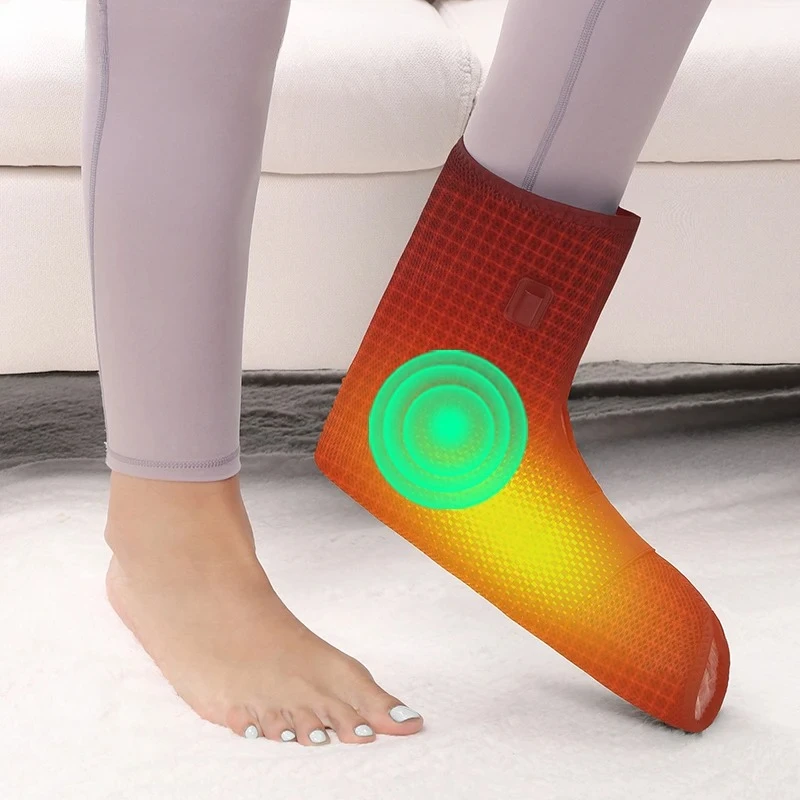 

Winter Electric Foot Heating Pad Charging Soft Plush Washable Foot Warmer Heater Improve Sleeping Household Foot Warming Mat