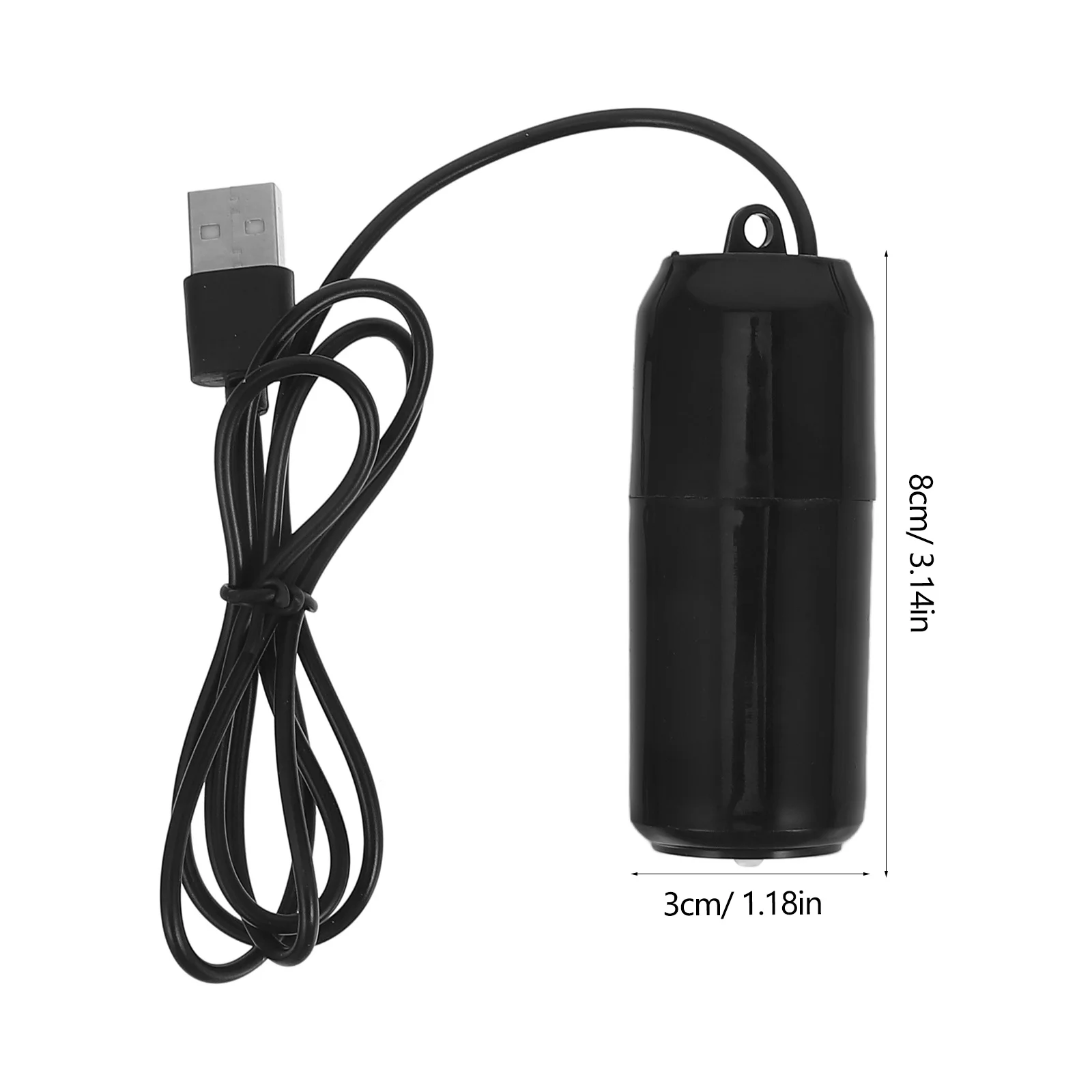 1 مجموعة صغيرة USB كتم خزان الأسماك مضخة الأكسجين البلاستيك حوض السمك مضخة هواء صغيرة المحمولة مهوية خزان الأسماك الفوار كتم الأكسجين مهوية